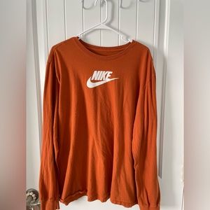 Nike Burnt Orange long sleeve size XXL